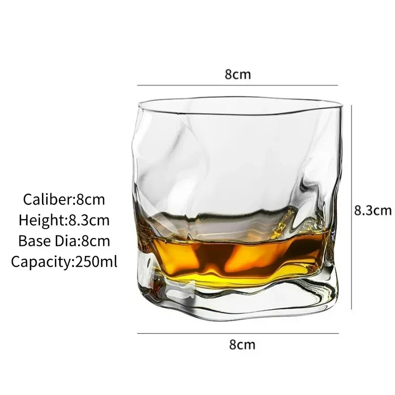 Whiskey Glasses,Engraved Whiskey Glass,Old Fashioned Whiskey Glasses,Classical Scotch Glasses,Perfect Gift for Scotch Lovers