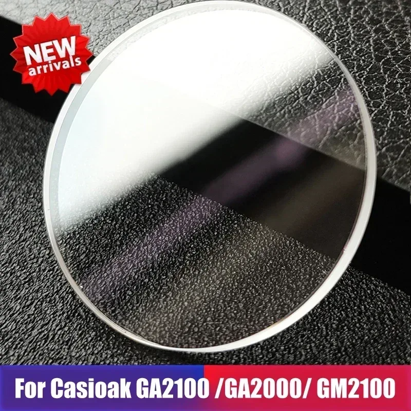 GA2100 GAB2100 Sapphire glass For G-SHOCK CasiOak GA-2100 GA-B2100 Casio Watch Mirror Replacement Accessories Glass Lenses