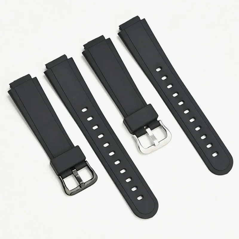 Resin Strap for Casio AW-90H Sport Waterproof Stainless Steel Buckle Men's Rubber Replace Band Bracelet Watch Accessories