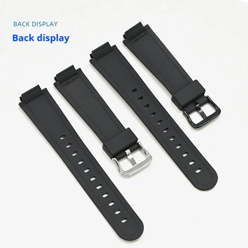 Resin Strap for Casio AW-90H Sport Waterproof Stainless Steel Buckle Men's Rubber Replace Band Bracelet Watch Accessories