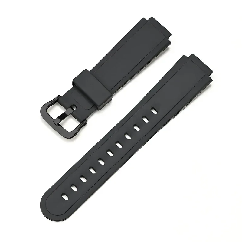 Resin Strap for Casio AW-90H Sport Waterproof Stainless Steel Buckle Men's Rubber Replace Band Bracelet Watch Accessories