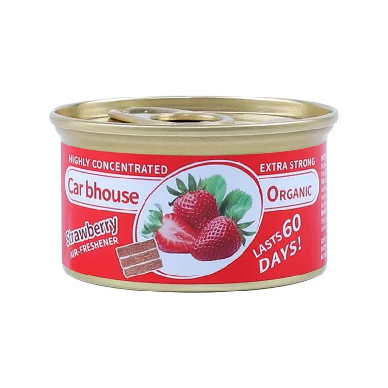 Car Air Freshener Bubble Gum Scent Organic Cans Odor Eliminator Essential Long-Lasting Strong Fragrance For Auto Home Closet