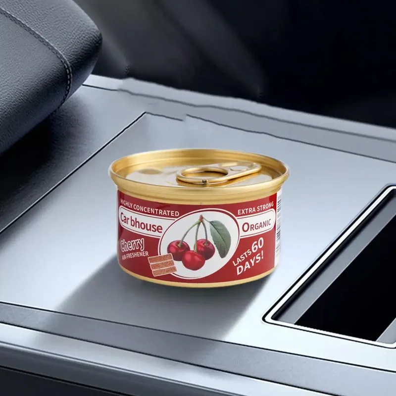 Car Air Freshener Bubble Gum Scent Organic Cans Odor Eliminator Essential Long-Lasting Strong Fragrance For Auto Home Closet
