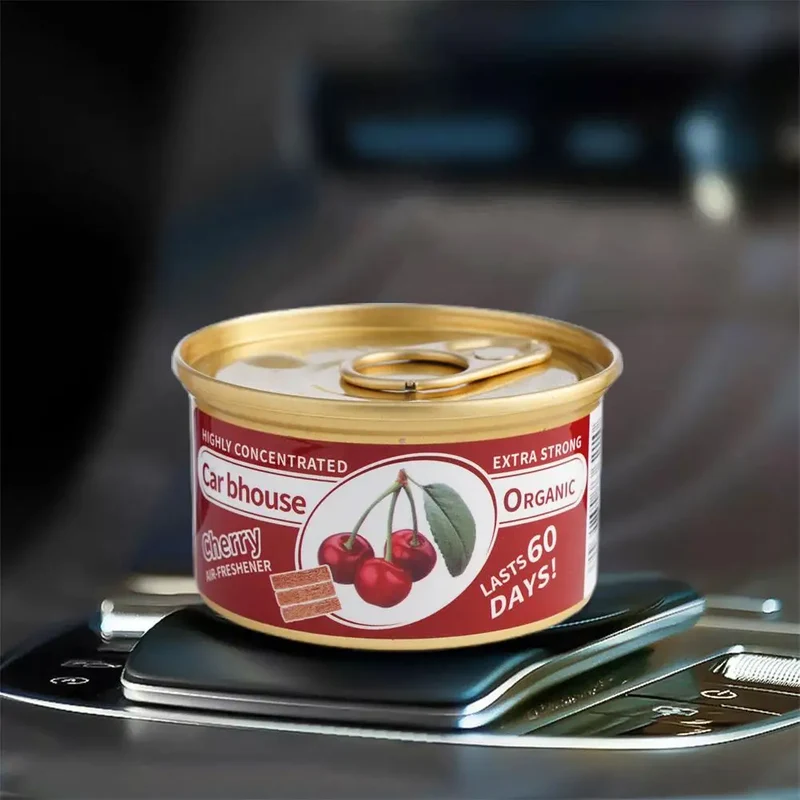 Car Air Freshener Bubble Gum Scent Organic Cans Odor Eliminator Essential Long-Lasting Strong Fragrance For Auto Home Closet