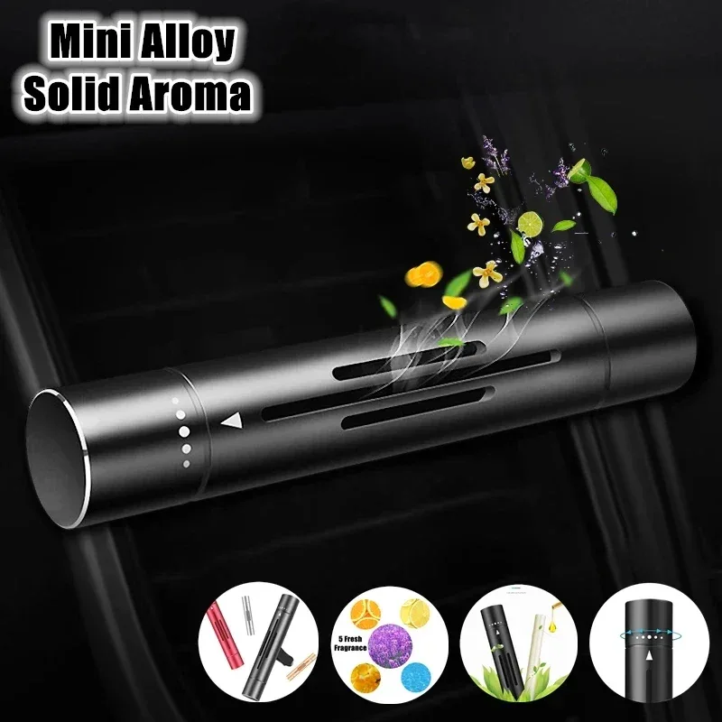 Car Air Freshener Smell in the Car Styling Air Vent Perfume Parfum Flavoring for Auto Interior Accessorie Air Freshener Custom