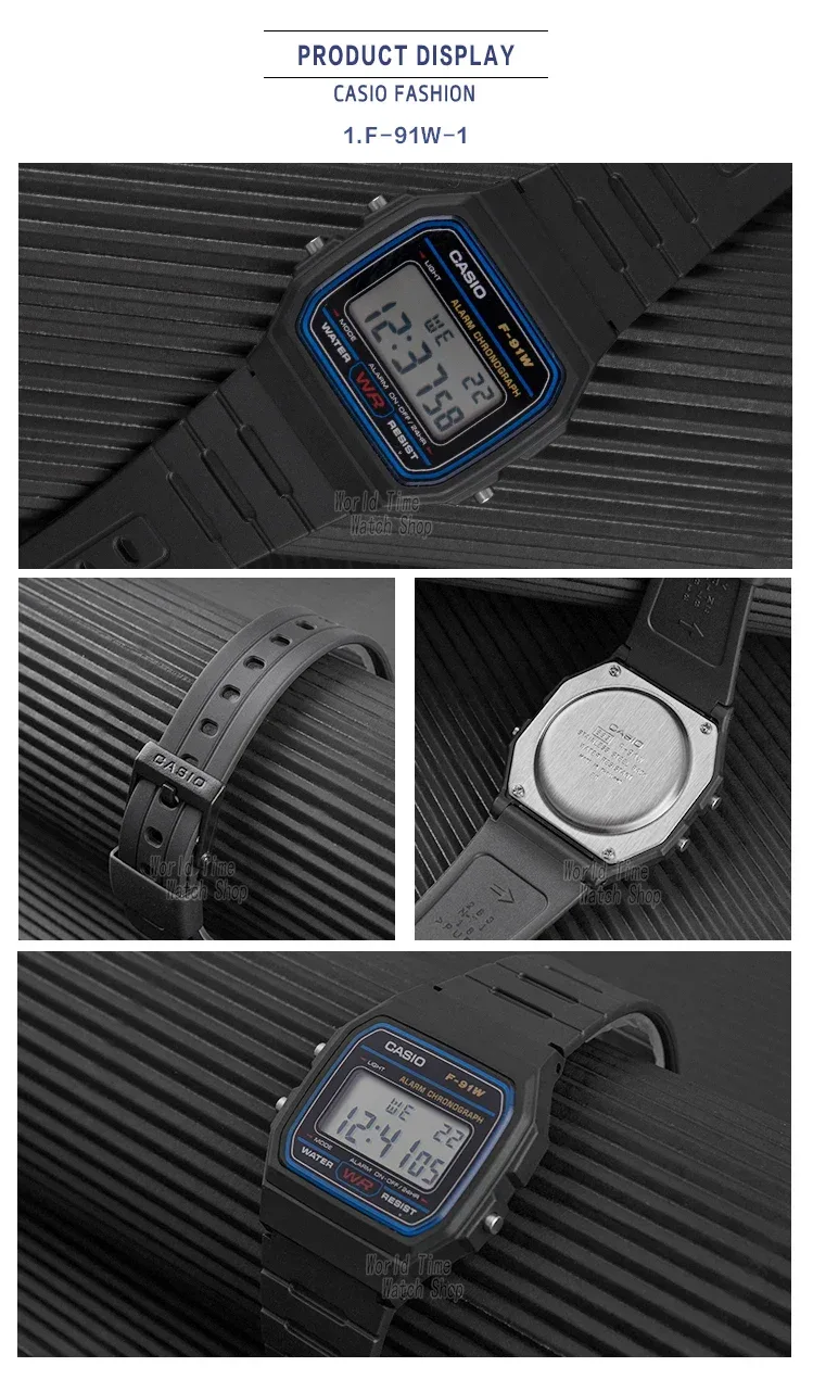 Casio watch men top luxur set military LED relogio digital watch sport Waterproof quartz men watch Neutral watchs F91W series
