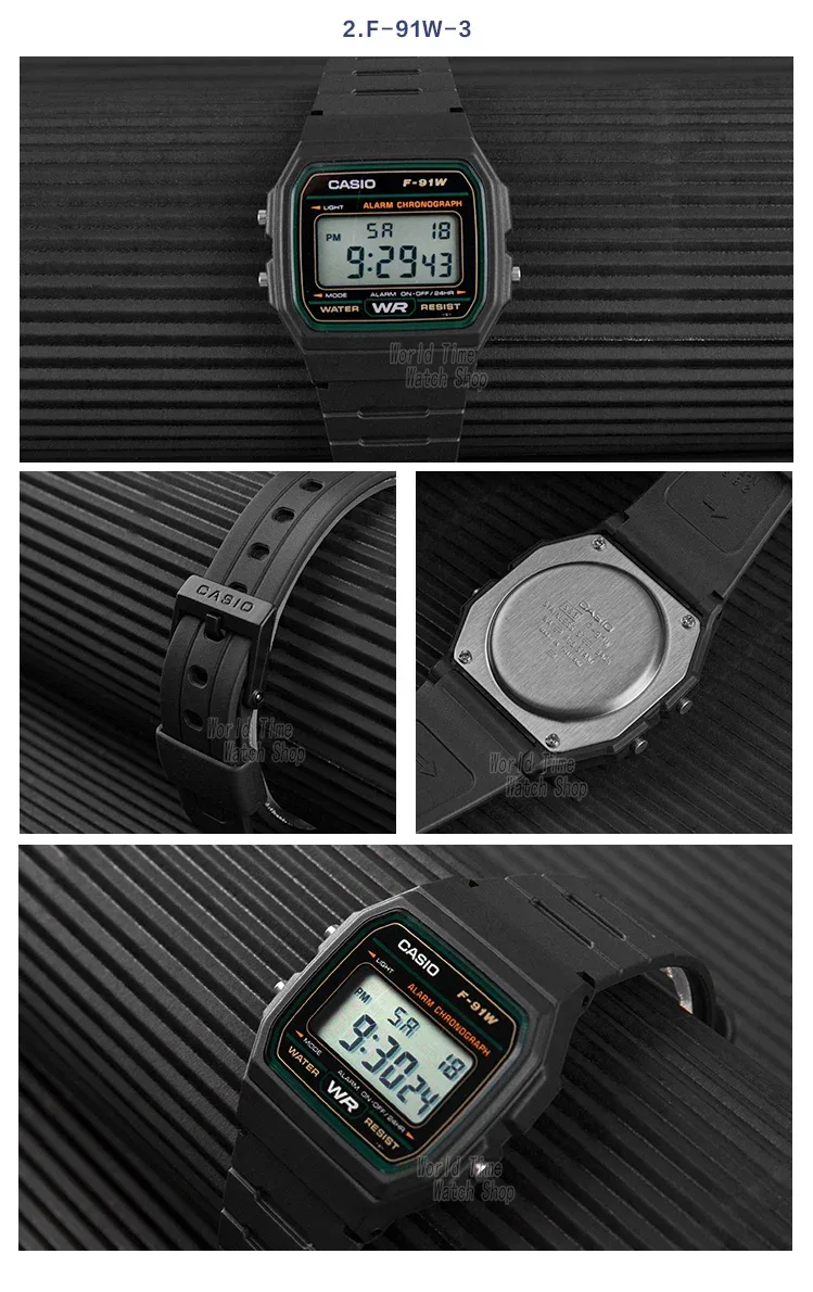 Casio watch men top luxur set military LED relogio digital watch sport Waterproof quartz men watch Neutral watchs F91W series