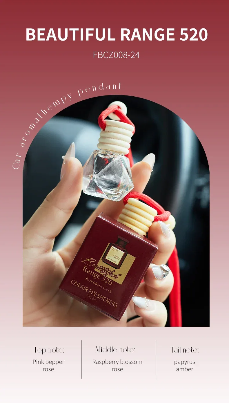 Perfume Car perfume, a car fragrance used for car interior accessories, a long-term car air freshener, keep charming and fresh