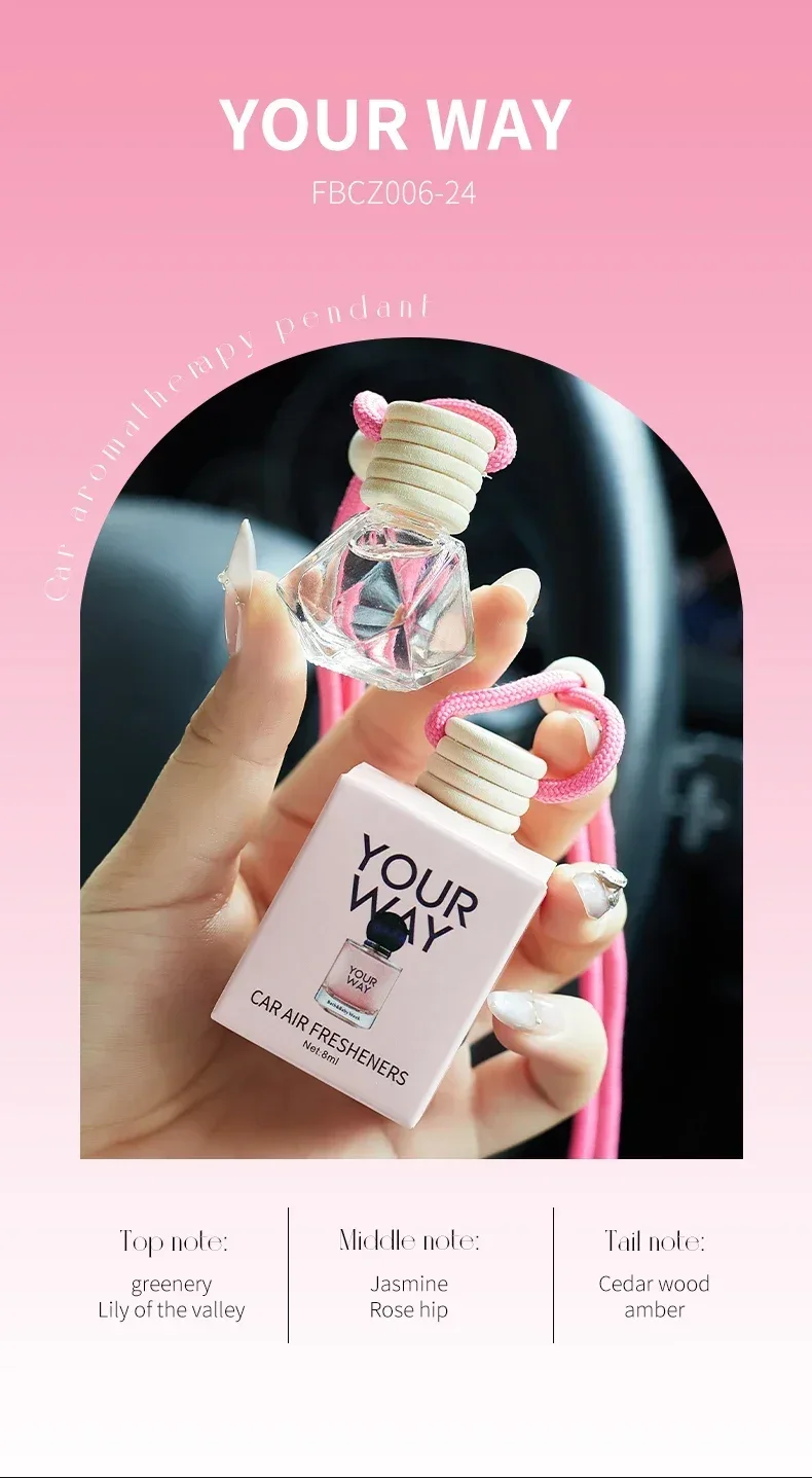 Perfume Car perfume, a car fragrance used for car interior accessories, a long-term car air freshener, keep charming and fresh