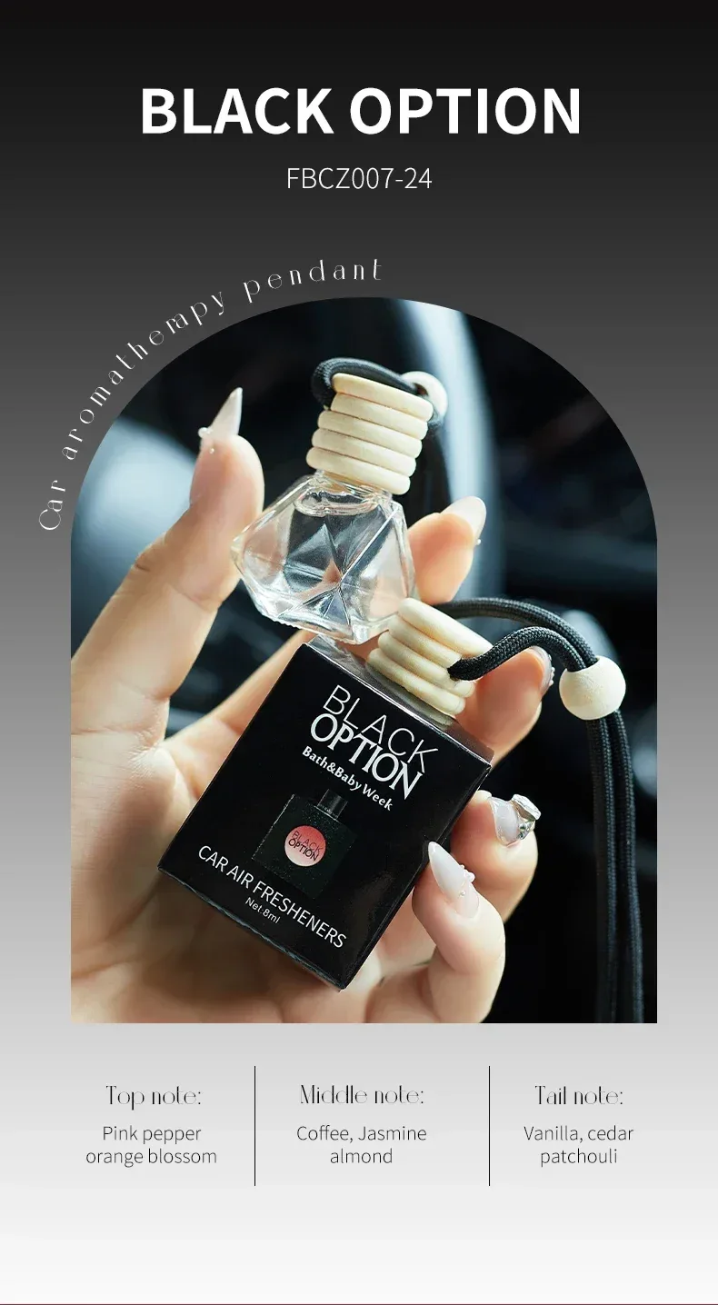 Perfume Car perfume, a car fragrance used for car interior accessories, a long-term car air freshener, keep charming and fresh