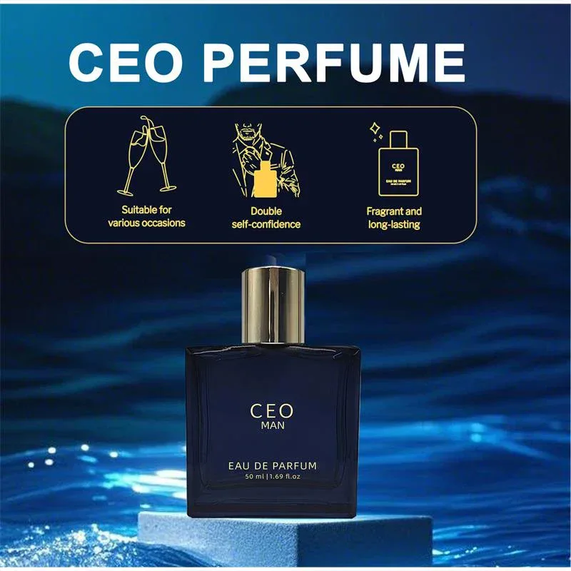 Classic High-end Men's Perfume Men's Lasting Scent Couples Date Eau De Parfum Exudes Captivating Charm Fresh Sandalwood Vanilla