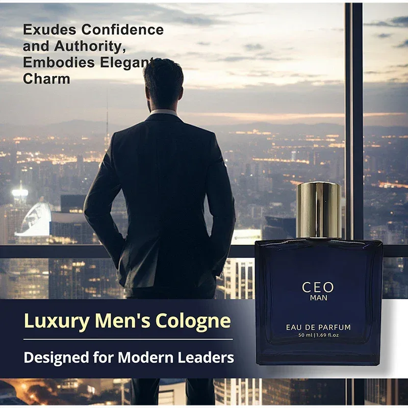 Classic High-end Men's Perfume Men's Lasting Scent Couples Date Eau De Parfum Exudes Captivating Charm Fresh Sandalwood Vanilla