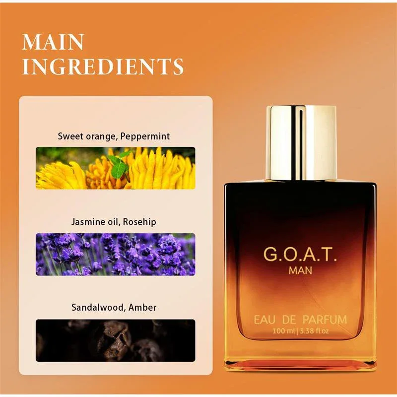 Classic High-end Men's Perfume Men's Lasting Scent Couples Date Eau De Parfum Exudes Captivating Charm Fresh Sandalwood Vanilla