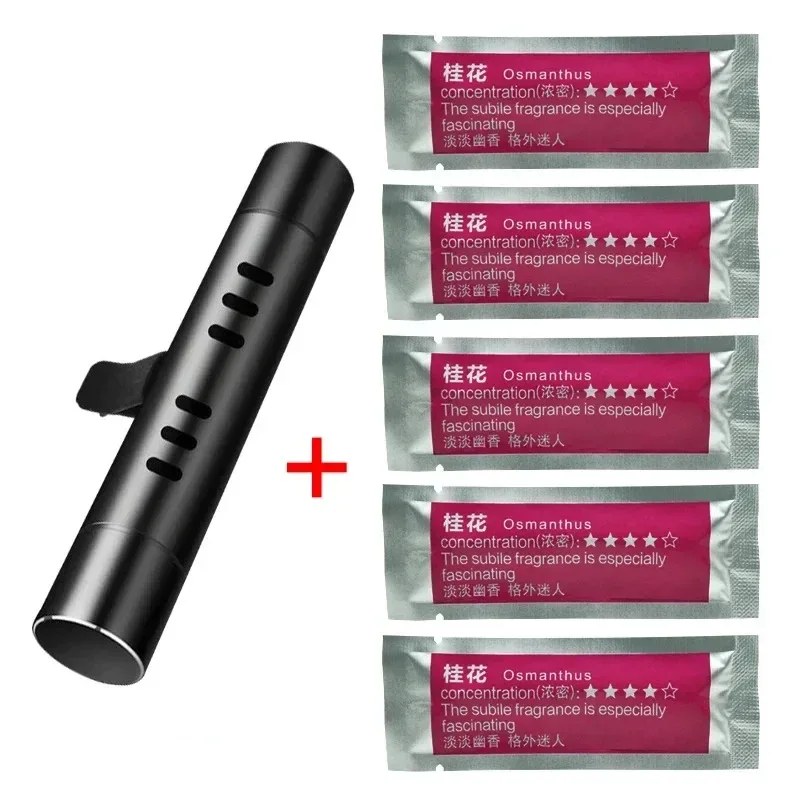 5/15pcs Car Air Freshener Smell In The Car Styling Air Vent Perfume Parfum Flavoring For Auto Interior Accessorie Air Freshener