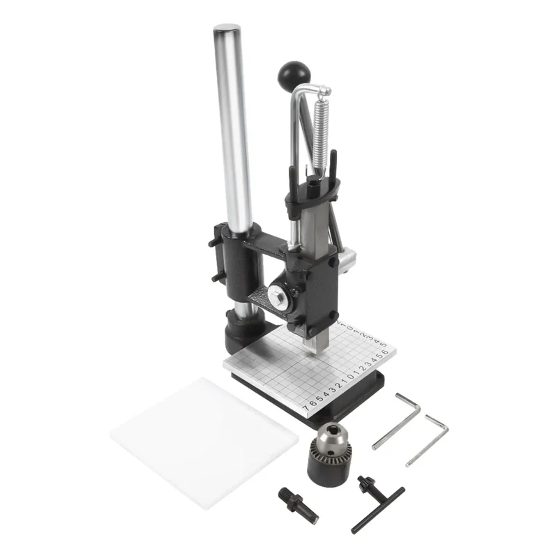 Leather Craft Imprinting Machine DIY Manual Embossing Press Cut Leathe Hole Puncher Punching Bronzing Tool Cutting Stitching