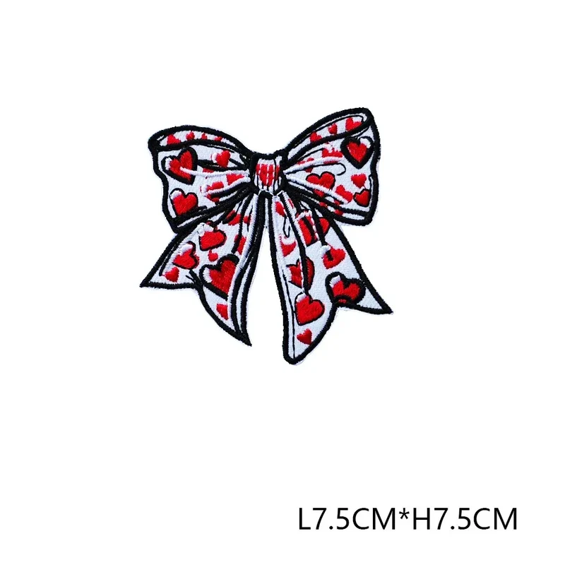 Valentine's Day Emblem Clothing Accessories Badge Sticker Embroidered Embroidery Sticker Iron-on Patches