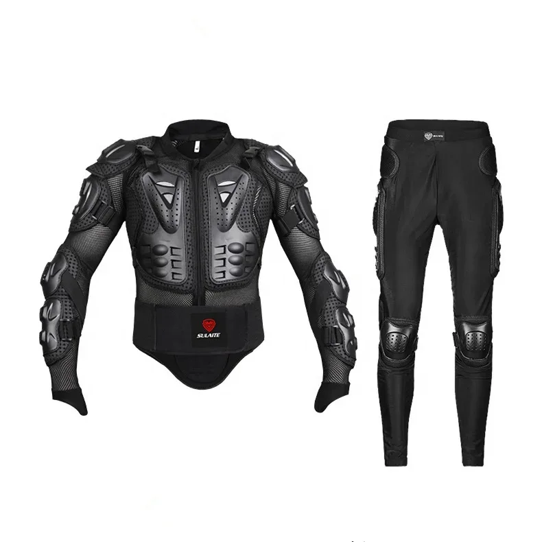 Motocross Protector Armor Motorcycle Jacket and Pants Moto Turtle Protection Riding Clothes Jackets Pant