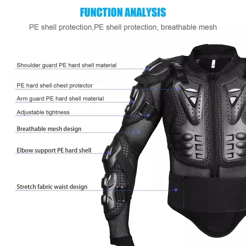 Motocross Protector Armor Motorcycle Jacket and Pants Moto Turtle Protection Riding Clothes Jackets Pant