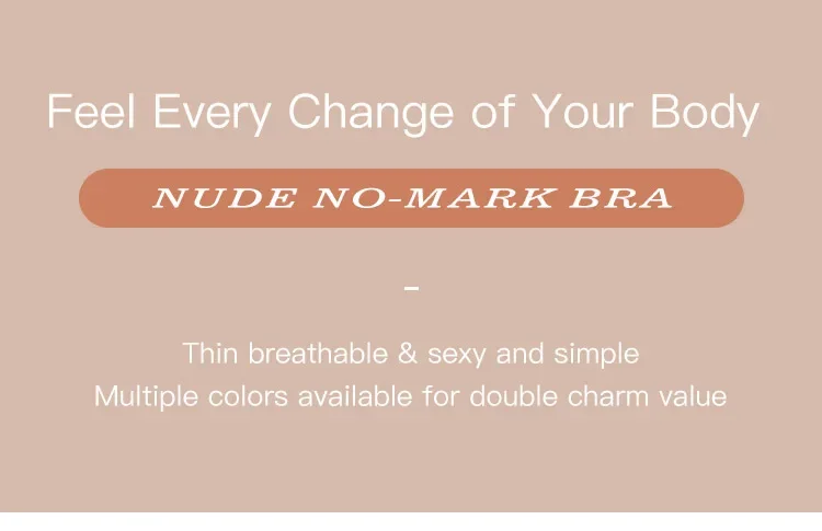 Hot Sale New Design Effective Slip-proof Scallop Side One Piece Bralette Padded Ice Silk Seamless Strapless Bra For Women