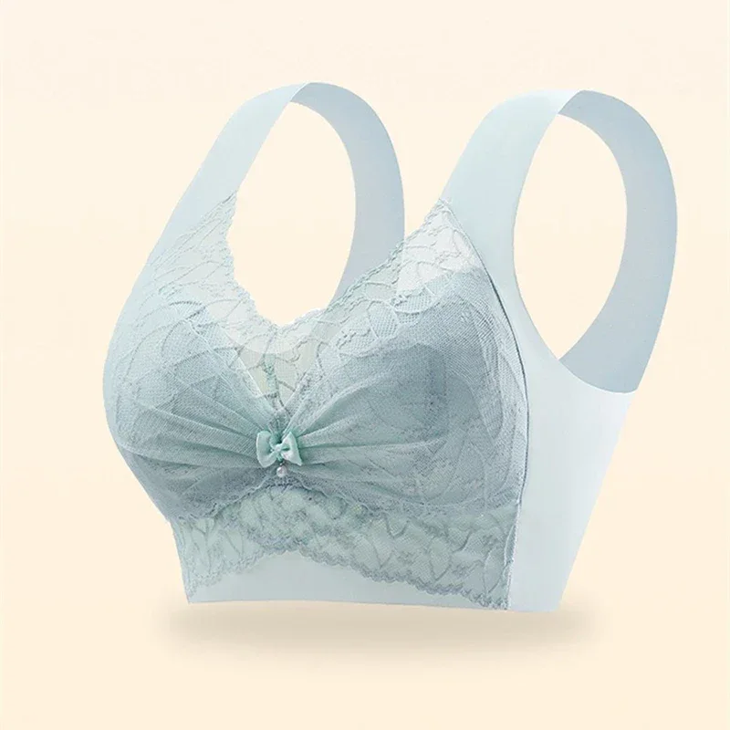 Beautiful Back Bra For Women, Fixed Cup, Adjustable, Seamless Push-up, Secondary Breasts, Anti-sagging, Lace Vest Bra