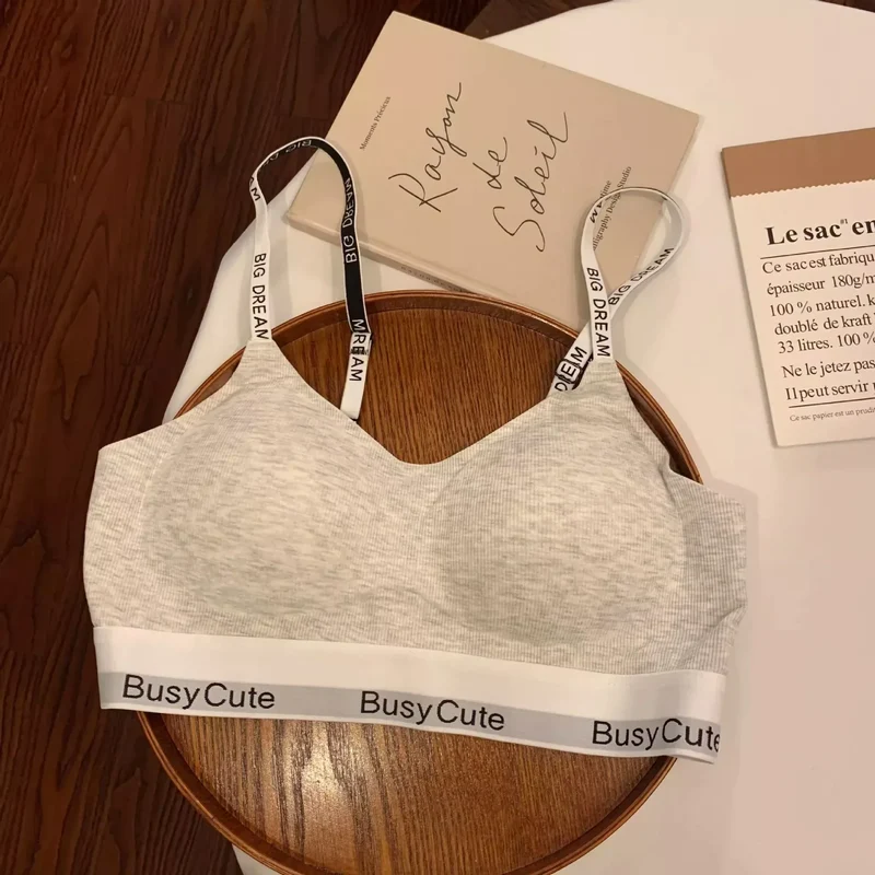 Women's Anti-sagging Sports Underwear Without Underwire, Thin Top and Thick Bottom Bra, Breathable and Beautiful Back