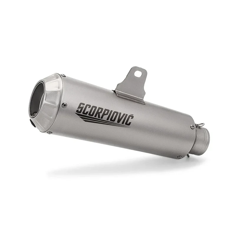 Universal 51MM Motorcycle Exhaust Muffler Pipe Escape Moto for Kawasaki Er6n Sv650 Z800 R1 Cb650f Cb1000r Cbr250r C25