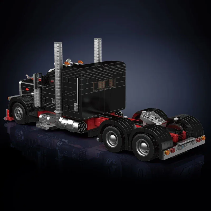 Mould King 10037 Technical Car Toys The American Truck Building Block Assembly Car Brick Set Educational Kids Christmas Gift
