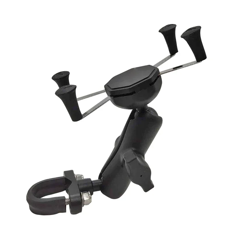 Grip U Bolt Base Ball Mounts Motorcycle Bike Stand Holder Phone Moto Aluminum Flexible Waterproof Bicycle Phone Holder for Ram