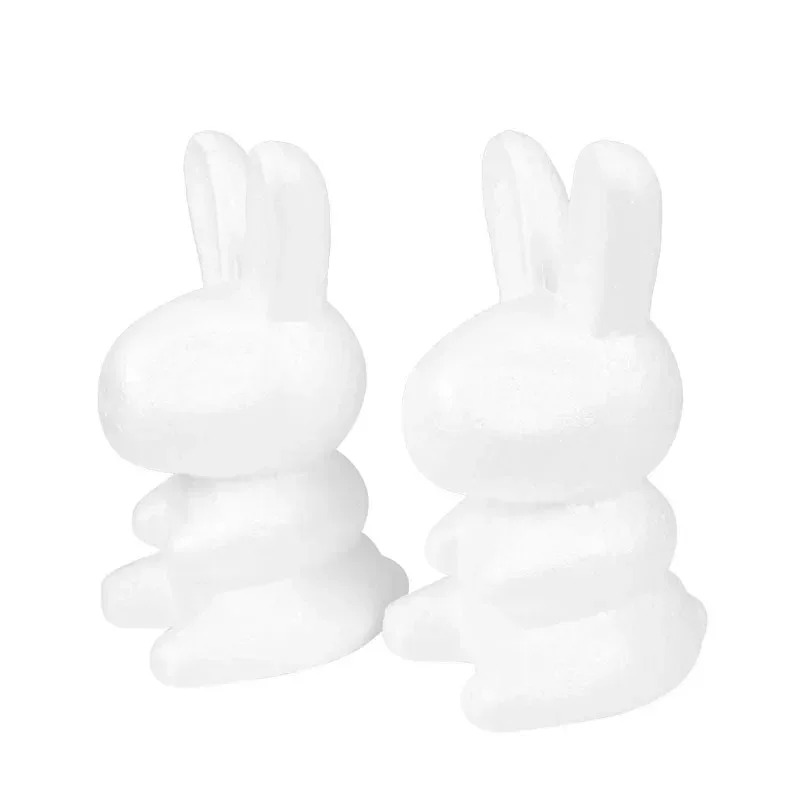 Modelling Polystyrene Styrofoam Foam Rabbit Mold Rose Rabbit Craft DIY Wedding Party Valentine's Day Decoration Supplies Gifts