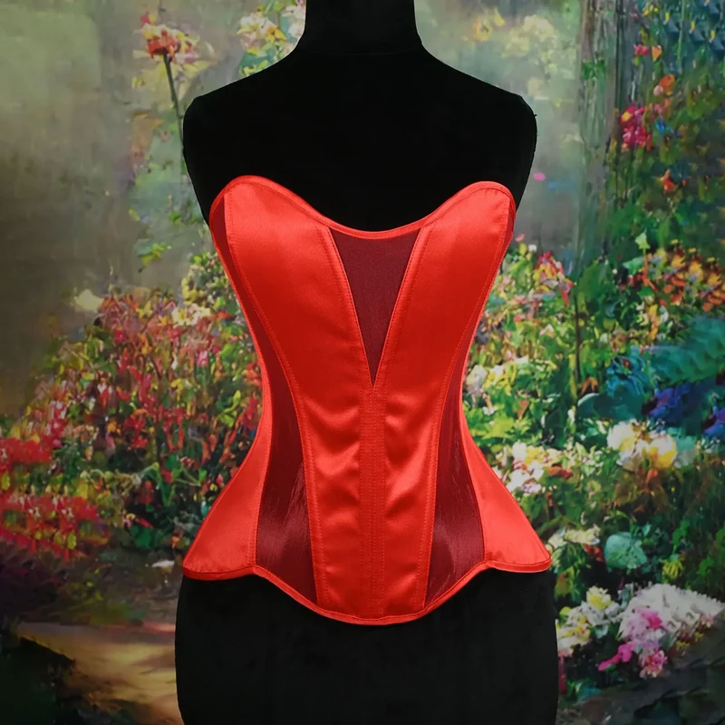 Sexy Thin Body Shaper Underwear Corset Waist Trainer Lingerie Lace Corsets Perspective Mesh Shapewear Women Fashion Clothes Faja
