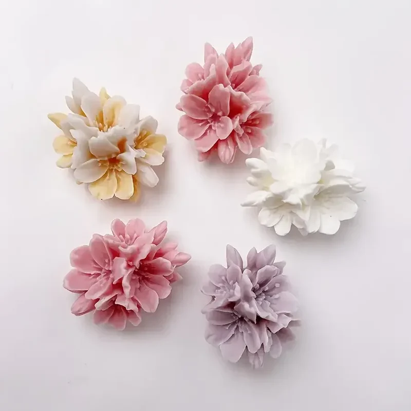 1pcSakura Peach Blossom Valentine's Day Anniversary GiftDIYSilicone Candle Mold Soap Resin Casting Handmade Soap Aromatherapy Pl