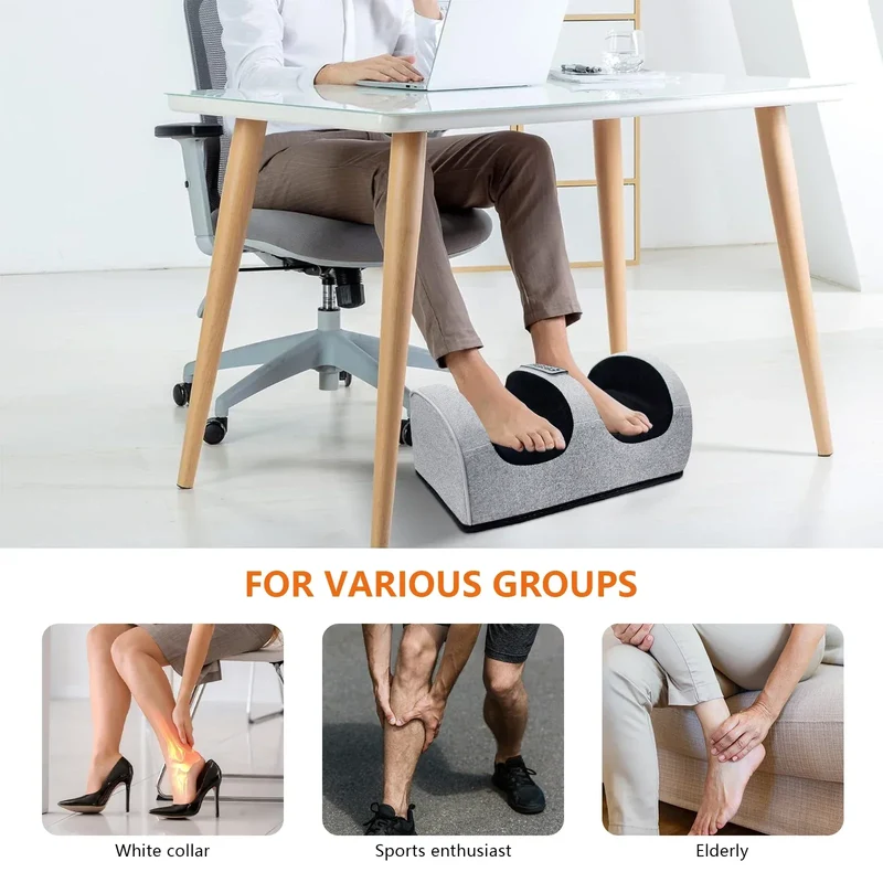 Foot massage machine Foot kneading foot leg massager electric heating home leg machine Christmas gifts, Valentine's Day gifts, M
