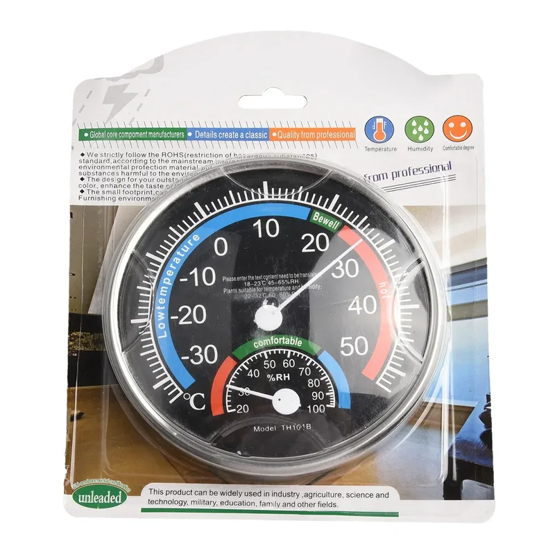 Thermometer Hygrometer for Thermo Analogue Humidity Room climate Control Inside