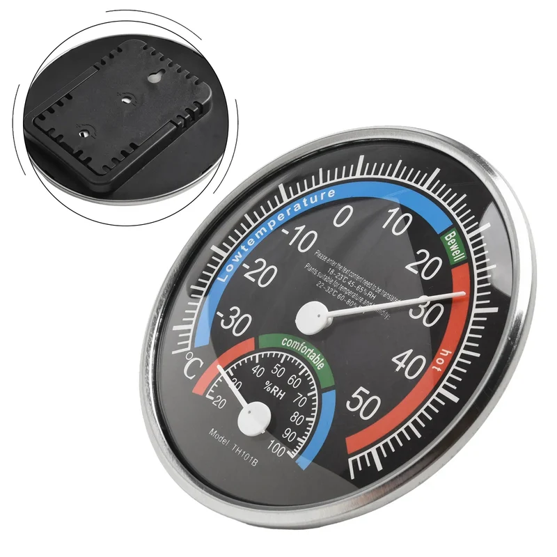 Thermometer Hygrometer for Thermo Analogue Humidity Room climate Control Inside