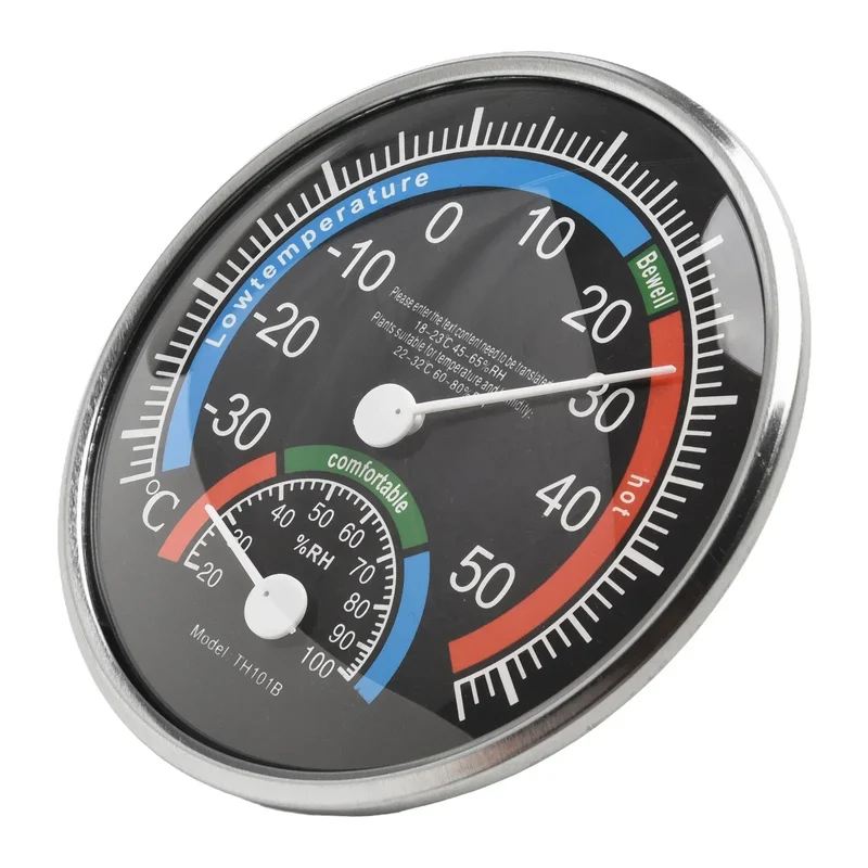 Thermometer Hygrometer for Thermo Analogue Humidity Room climate Control Inside