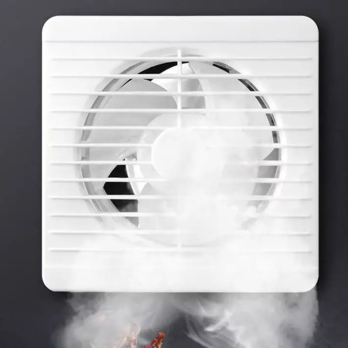 220V 4 inch 6 inch 8inch Hanging Wall White Ventilador Small Ventilator Extractor Exhaust Fans Toilet Bathroom Kitchen Fan