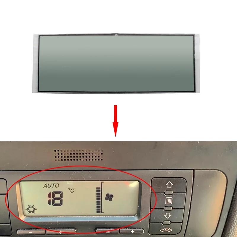 LCD Display for Seat Leon Seat Toledo ACC Unit Display Climate Control Monitor Pixel Repair