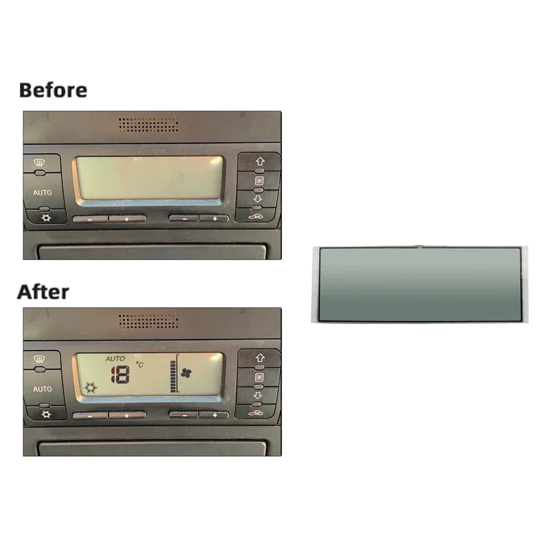 LCD Display for Seat Leon Seat Toledo ACC Unit Display Climate Control Monitor Pixel Repair