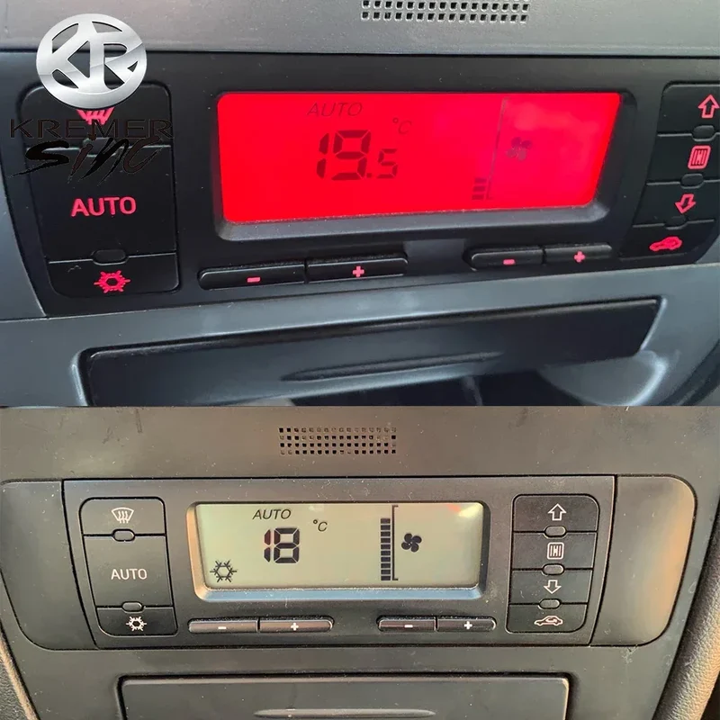 LCD Display for Seat Leon Seat Toledo ACC Unit Display Climate Control Monitor Pixel Repair
