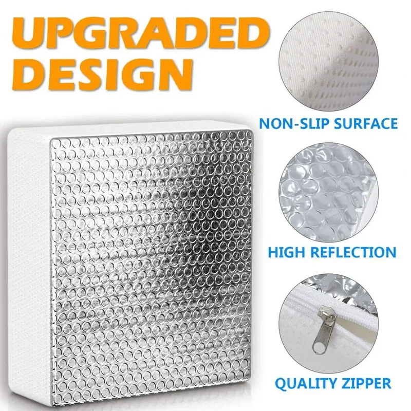 RV Vent Insulator Skylight Shade with Fastener Tape UV Proof Sun Waterproof Sunroof RV Skylight Cover RV Supplies