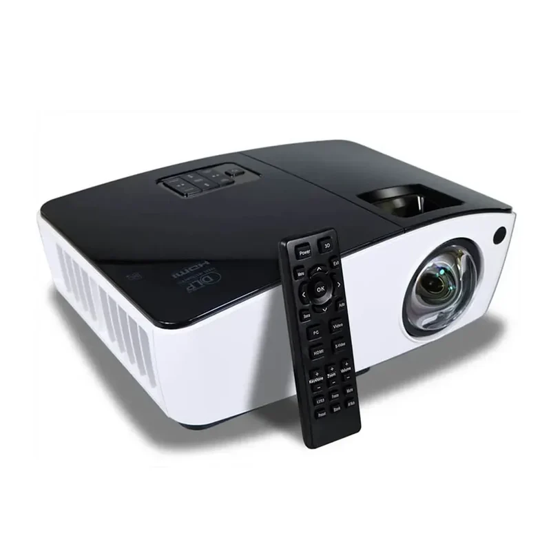 Full High Definition HD 1080P 3LCD 3LED Projector Portable Mini Short Throw 3D Projector