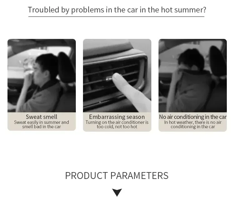 Grande ventilador do carro elétrico, resfriamento do caminhão, ar condicionado, saída de ar, ventilador pequeno