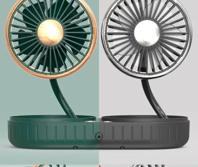 Grande ventilador do carro elétrico, resfriamento do caminhão, ar condicionado, saída de ar, ventilador pequeno