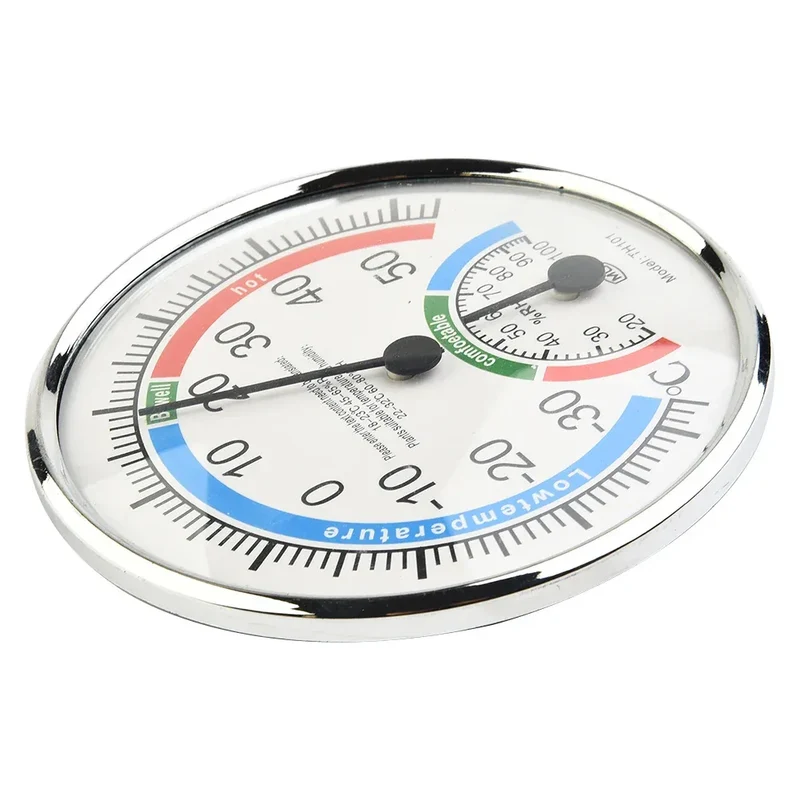 Thermometer Hygrometer Thermo Analog Humidity Temperature Meter Indoor Outdoor Climate Control Garden Thermometer