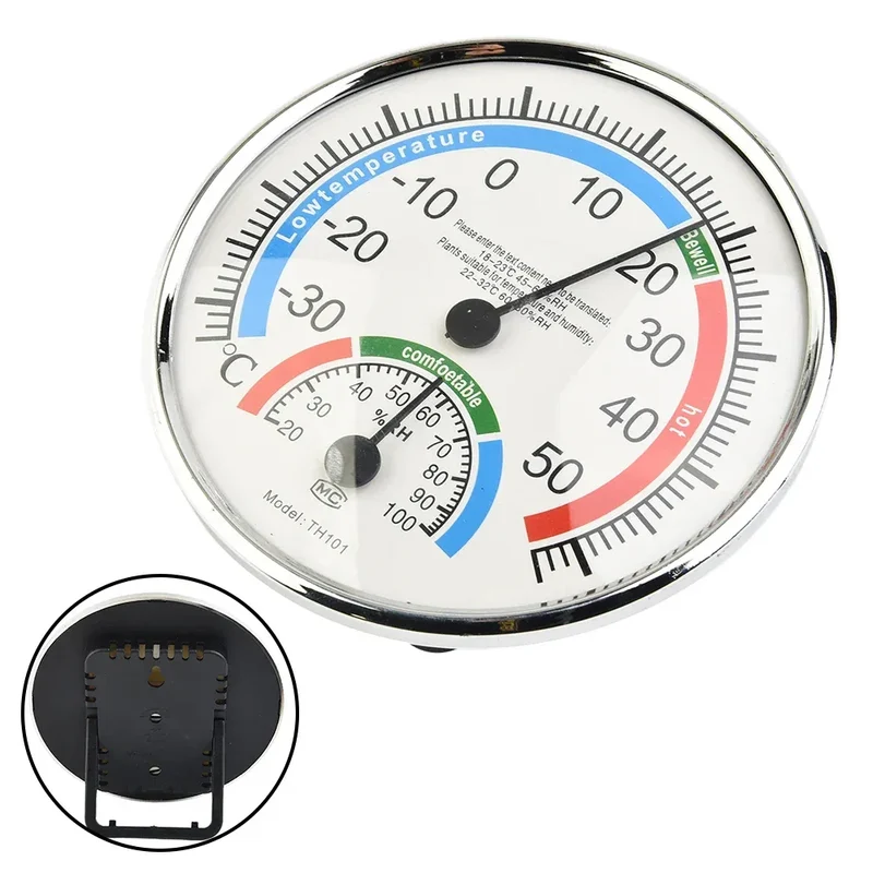 Thermometer Hygrometer Thermo Analog Humidity Temperature Meter Indoor Outdoor Climate Control Garden Thermometer
