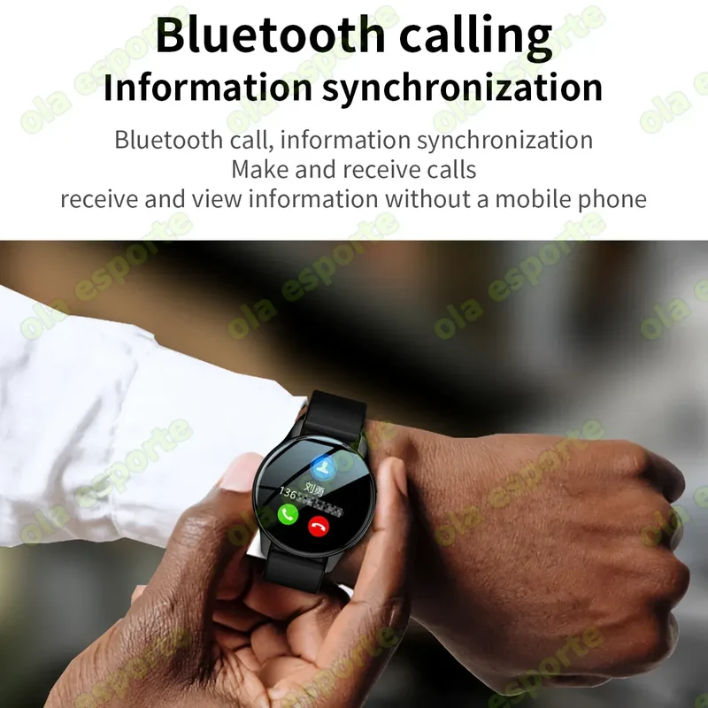 Smartwatch Women Watch 6 Health Monitoring Watch Waterproof Voice Assistant Bluetooth Call Smart Watch 2026 New Sports Watch