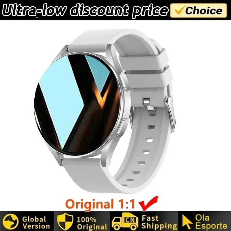 Smartwatch Women Watch 6 Health Monitoring Watch Waterproof Voice Assistant Bluetooth Call Smart Watch 2026 New Sports Watch