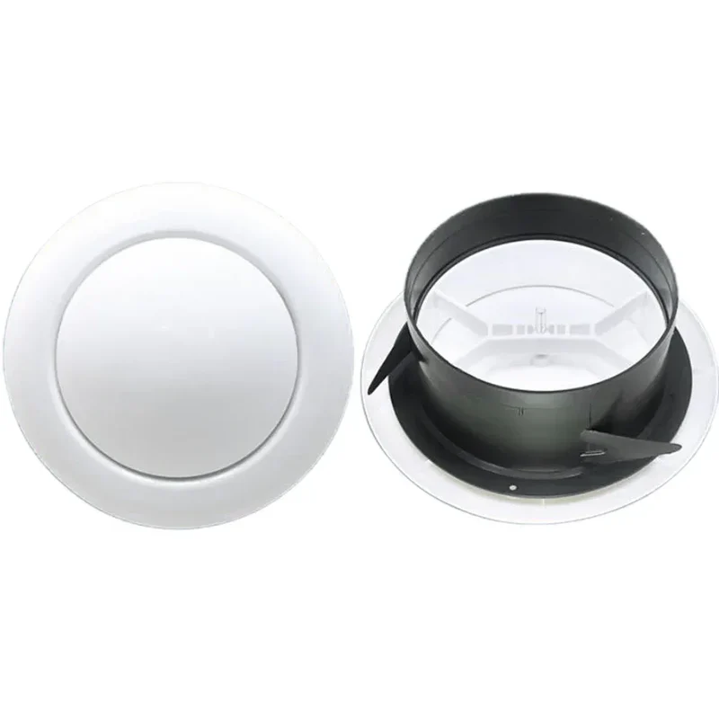 Vent Cover Air Outlet Home Ventilation 100MM 150MM 200MM 75MM Air Conditioning Tube Ventilation Diffuser Circular Air Outlet