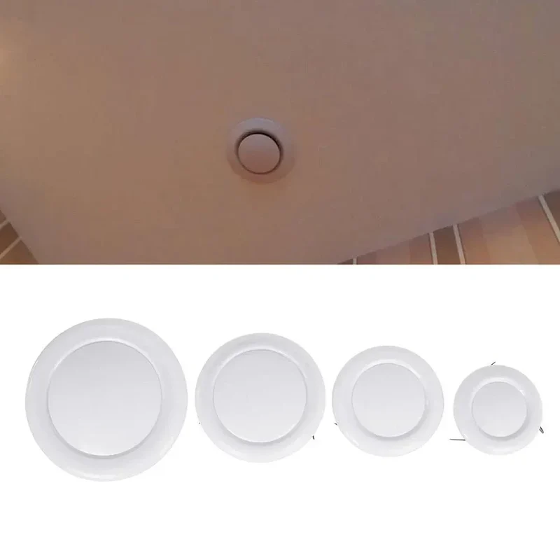 Vent Cover Air Outlet Home Ventilation 100MM 150MM 200MM 75MM Air Conditioning Tube Ventilation Diffuser Circular Air Outlet