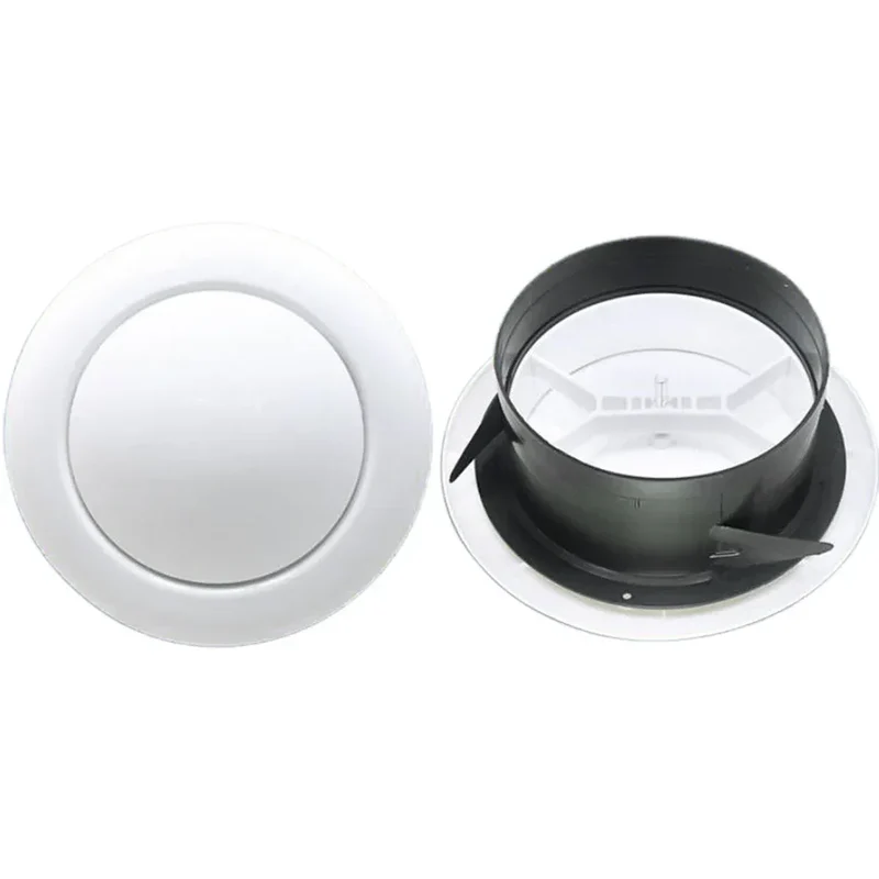 Vent Cover Air Outlet Home Ventilation 100MM 150MM 200MM 75MM Air Conditioning Tube Ventilation Diffuser Circular Air Outlet